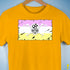 Twink Pride Pirate Flag Premium Unisex T-Shirt - Gold